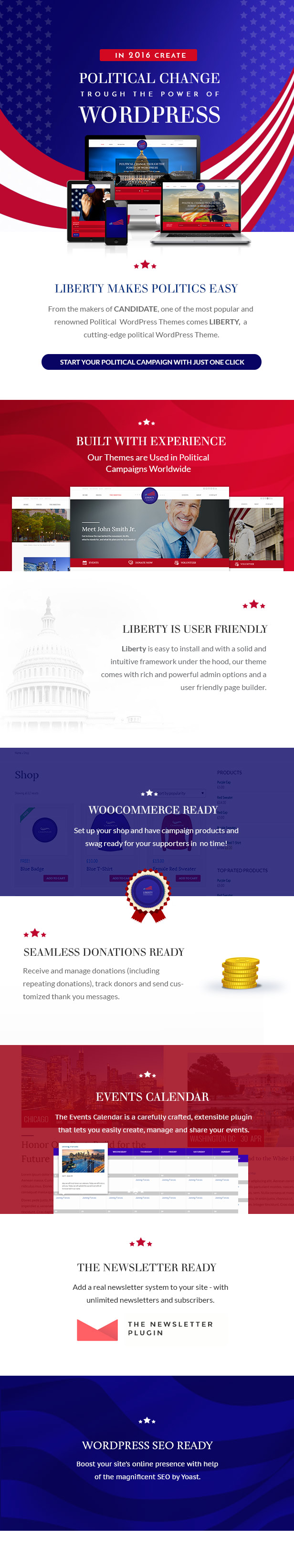 Liberty - Your Political WordPress Theme - 1